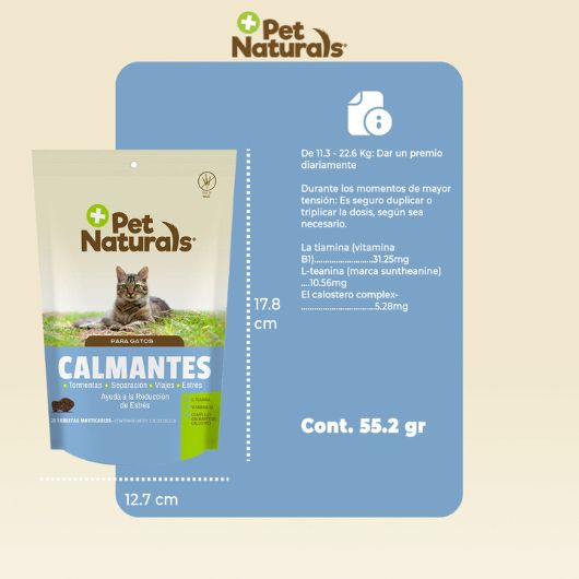 Calmantes para Gatos - Reverso